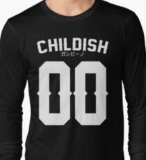 Childish Jersey v2: White Long Sleeve T-Shirt