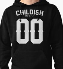 Childish Jersey v2: White Pullover Hoodie