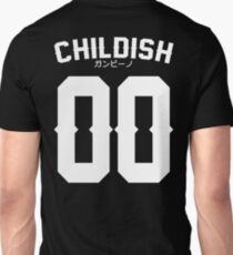 Childish Jersey v2: White Slim Fit T-Shirt