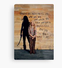 This is Who I Am Metal Print
