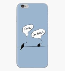 Two Birds on a Wire iPhone Case