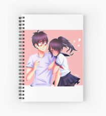 Yandere Chan & Yandere Dev (Yandere simulator) Spiral Notebook