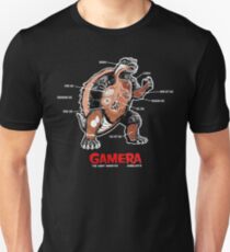 Gamera Anatomy Unisex T-Shirt
