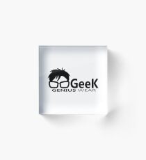 Geek Acrylic Block