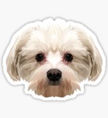 Maltesischer Hund. Sticker