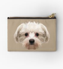 Maltese dog. Studio Pouch