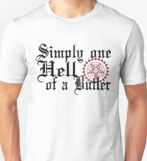 "Simply One Hell Of A Butler" Unisex T-Shirt