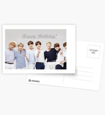 "Happy Birthday" - BTS Postcards