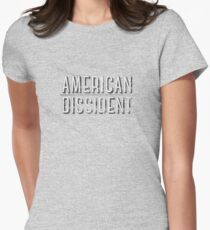 Dissident américain T-shirt moulant femme