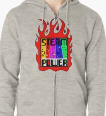 STEAM Power Zipped Hoodie