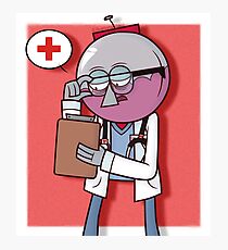 Calling Dr. Benson Photographic Print