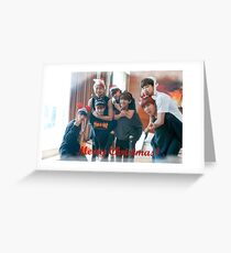 BTS - Merry Christmas Greeting Card
