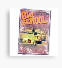 Old school low crew Metal Print