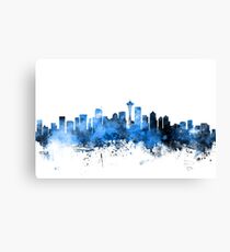 Seattle Washington Skyline Canvas Print