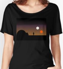 The Double Sunset... Women's Relaxed Fit T-Shirt