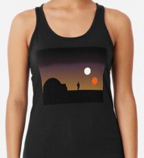 Der doppelte Sonnenuntergang ... Tanktop für Frauen