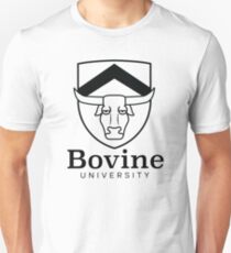 The Simpsons - Bovine University | Dark Slim Fit T-Shirt