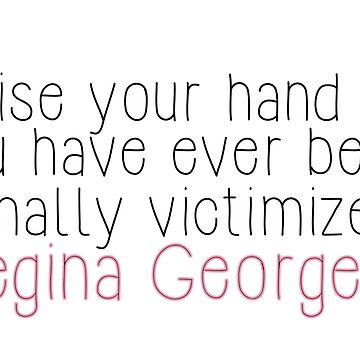 Collarín Regina George Mean Girls | Bolsa de tela