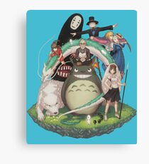 Studio Ghibli Canvas Print