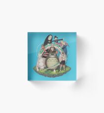 Studio Ghibli Acrylic Block