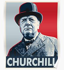 Winston Churchill Poster