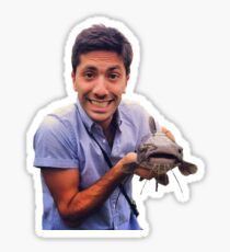 Nev hat einen CATFISH gefangen! Sticker