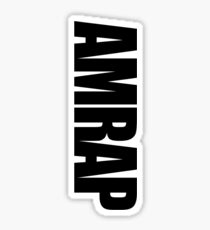 AMRAP Sticker