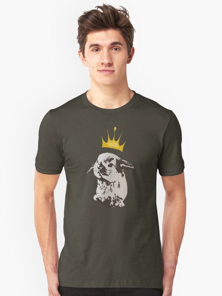 Alternate view of Grumpy Bunny Slim Fit T-Shirt