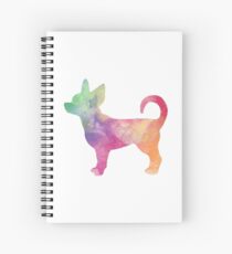 Rainbow Chihuahua Spiral Notebook