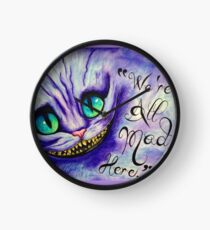 “We're all mad here” Clock