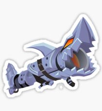 Fishbones Gun Sticker