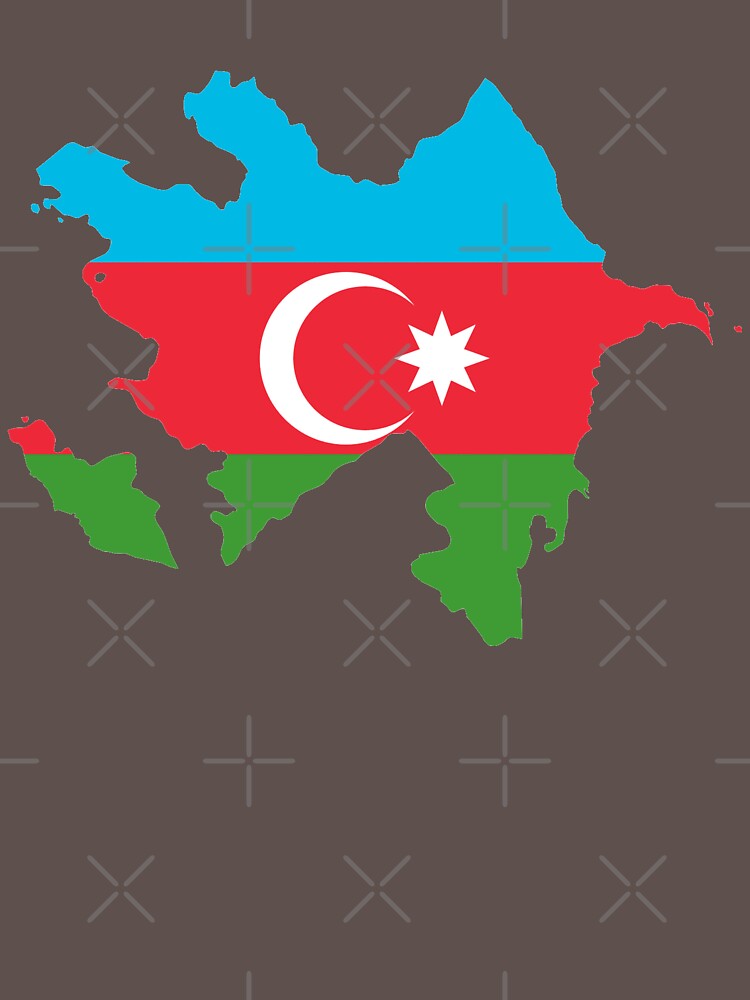 Azerbaijan Flag Map T Shirt By Limitlezz Redbubble   Raf,750x1000,075,t,5e504c 7bf03840f4 