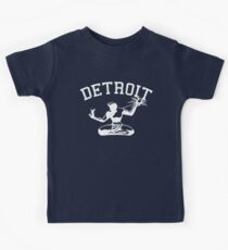Spirit of Detroit (Vintage Distressed Design) Kids Tee