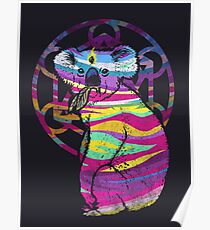 Erleuchteter Koala Poster