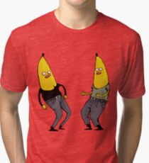 bananas in regular clothing Tri-blend T-Shirt
