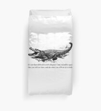 Gator Duvet Cover