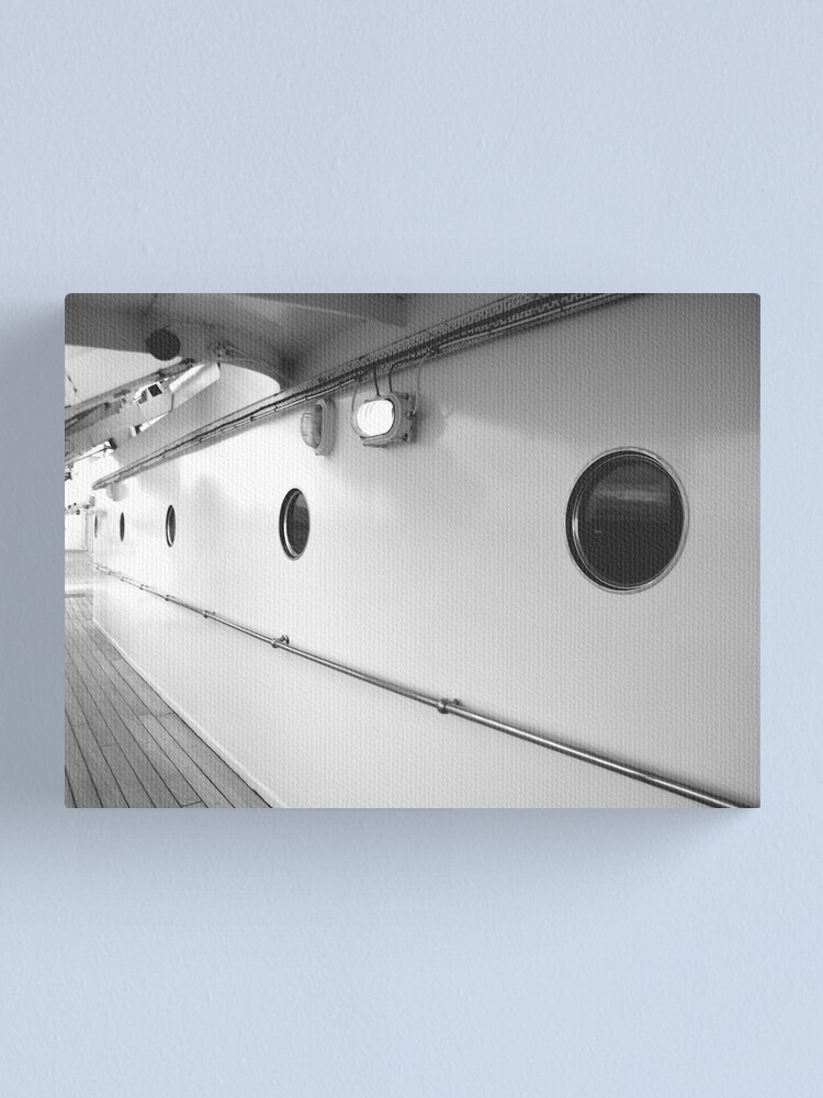 Alternate view of Portholes, Royal Yacht Britannia, Edinburgh Canvas Print