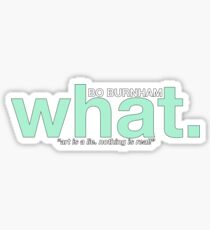 "what." Sticker