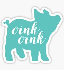 Oink Oink Sticker