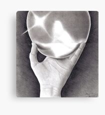 Reflection in a Ball Canvas Print