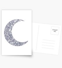 floral moon Postcards