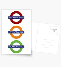 Wombling Free Postcards