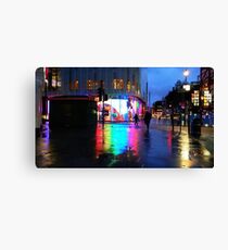 Leicester Square Rainbow Reflections Canvas Print
