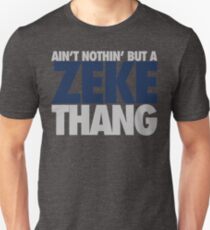 Ain't Nothin' But A Zeke Thang (Silver/Blue) Unisex T-Shirt