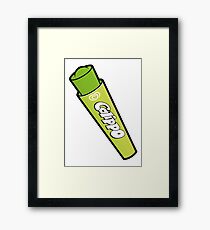Lime Calippo Framed Print