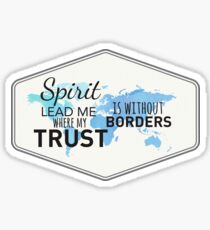 Spirit Lead Me - Christian Sticker Sticker
