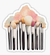 Makeup Brushes Sticker
