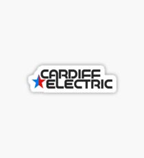 CARDIFF ELECTRIC GREY Sticker