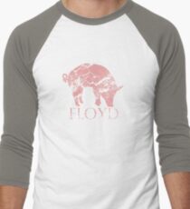 Pig Floyd Men's Baseball ¾ T-Shirt