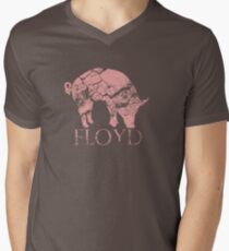 Pig Floyd Men's V-Neck T-Shirt